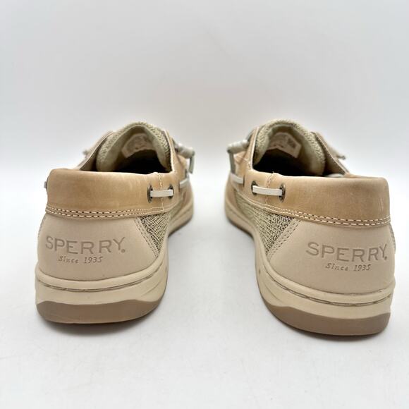 Sperry Womens Rosefish Boat Shoes US 8.5 EU 39.5 Brown Cognac Nubuck Leather NIB - Picture 10 of 13